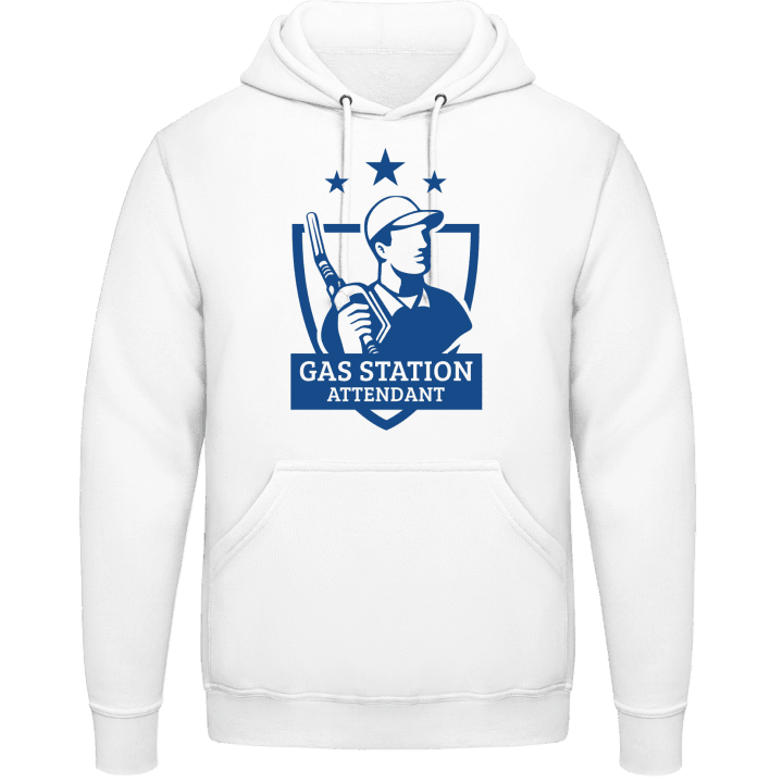 Gas Station Attendant Coat Of Arms Sudadera con capucha contain pic