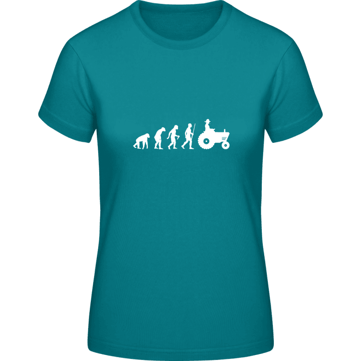 Farmer Evolution T-shirt för kvinnor 0 image