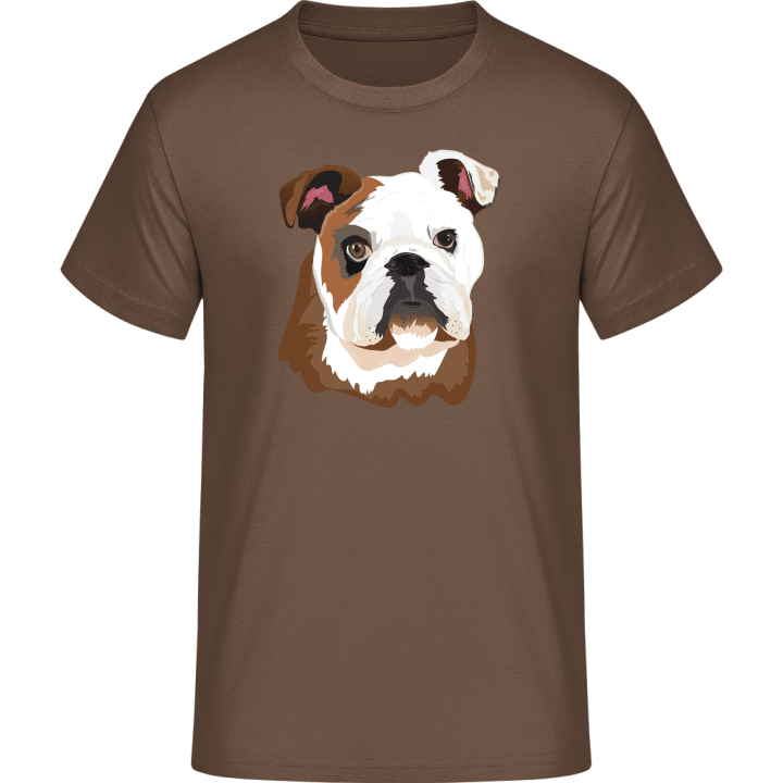 Bulldoge Kopf Realistisch T-Shirt 0 image