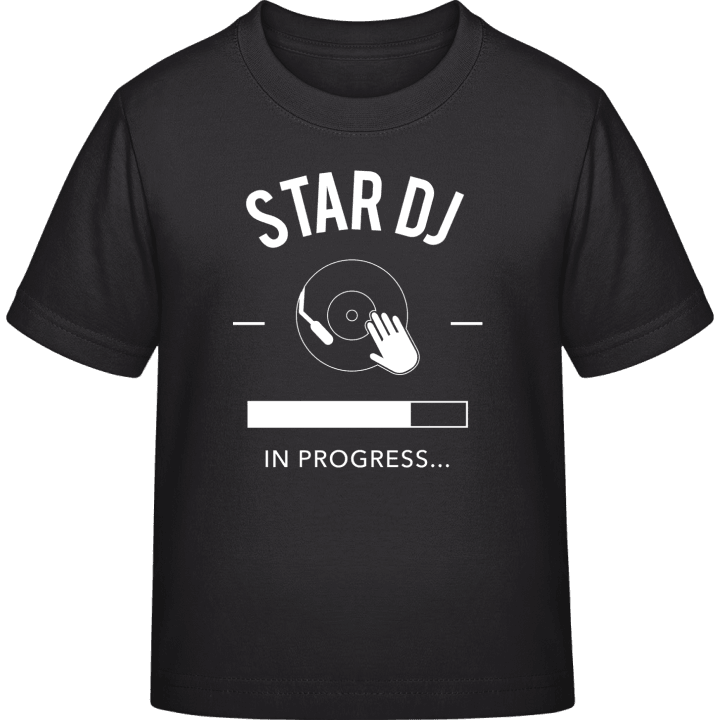 Star DJ in Progress Kinderen T-shirt contain pic