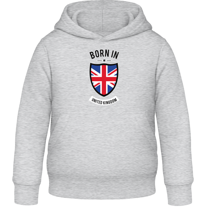 Born in United Kingdom Kids Hoodie contain pic
