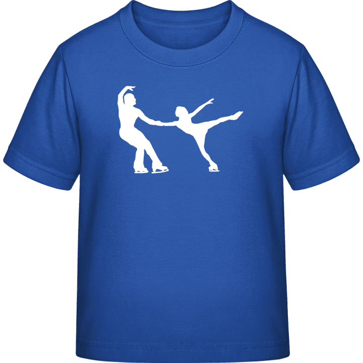 Ice Skating Couple Kinder T-Shirt contain pic