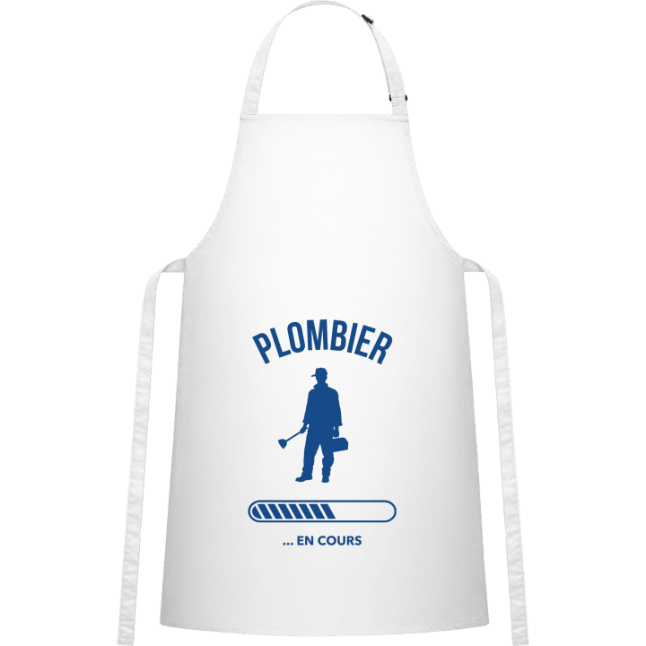 Plombier En Cours Delantal de cocina contain pic