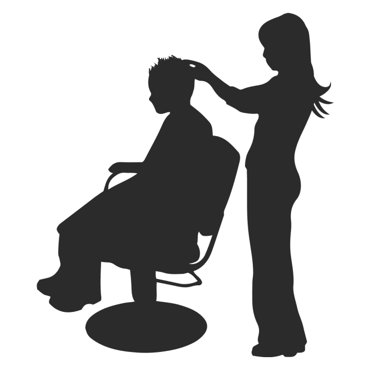 Haircutter Hairdresser Frauen Kapuzenpulli 0 image