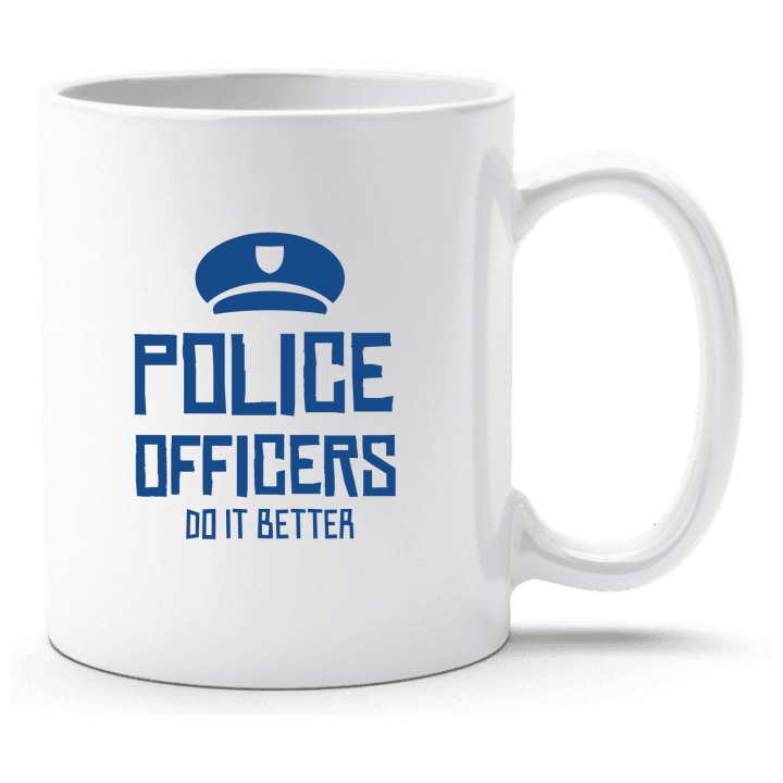 Police Officers Do It Better Tasse contain pic
