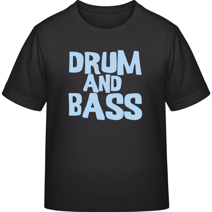 Drum And Bass T-skjorte for barn contain pic