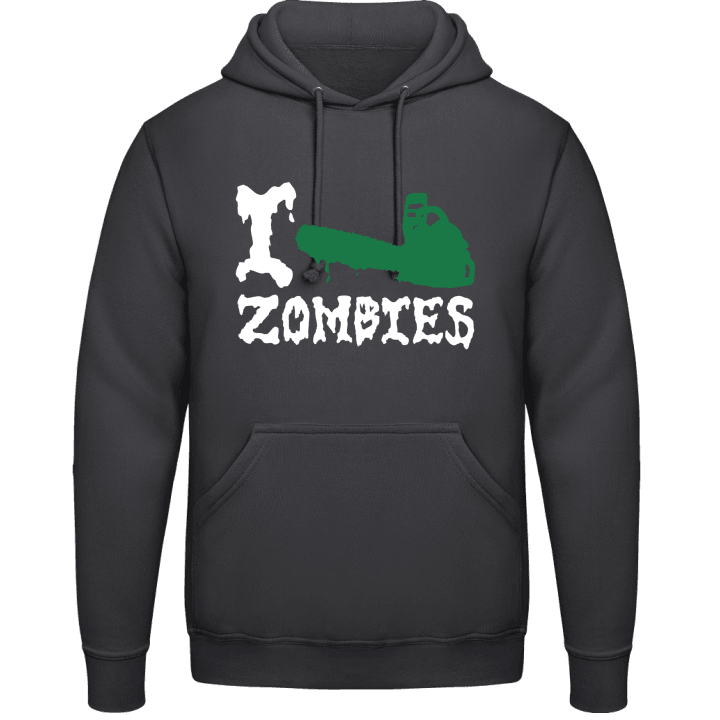 I Love Zombies Hættetrøje 0 image