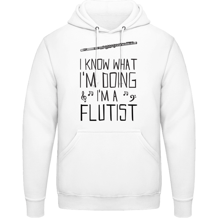 I Know What I´m Doing I´m A Flutist Huvtröja contain pic