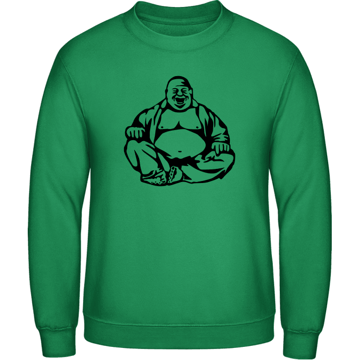 Buddha Figure Sweatshirt contain pic