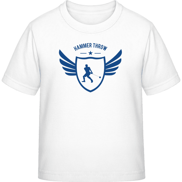 Hammer Throw Winged T-skjorte for barn contain pic
