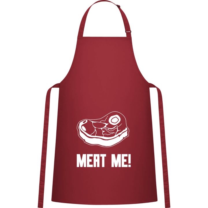 Meat Me Kitchen Apron contain pic