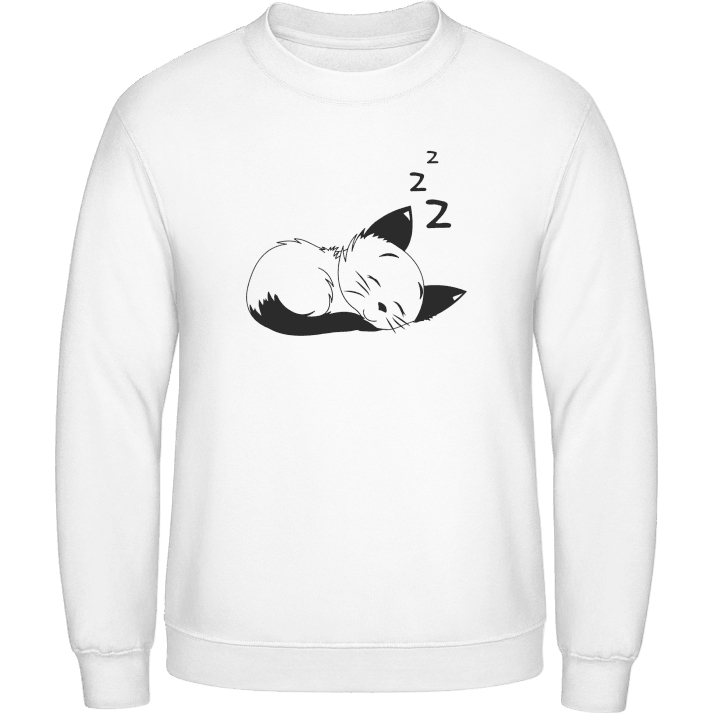 Sleeping Cat Sweatshirt 0 image