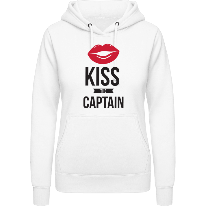 Kiss The Captain Hoodie för kvinnor contain pic