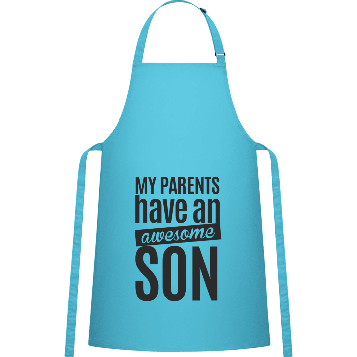 My Parents Have An Awesome Son Kitchen Apron 0 image