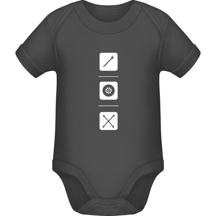 Car Mechanic Survival Kit Baby Romper contain pic