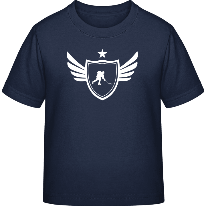 Ice Hockey Winged Kinderen T-shirt contain pic