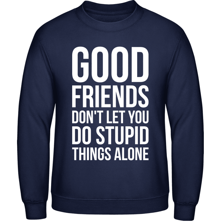 Good Friends Stupid Things Sweatshirt 0 image