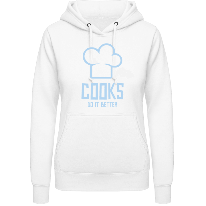 Cooks Do It Better Vrouwen Hoodie contain pic