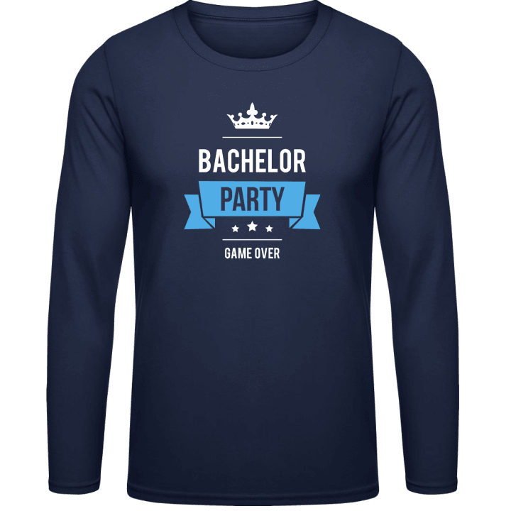Bachelor Party Game Over Langarmshirt contain pic