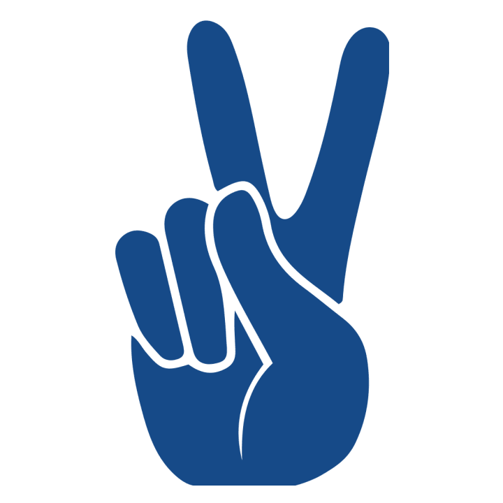 Victory Peace Hand Sign Felpa 0 image