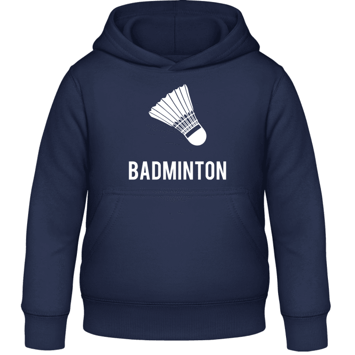 Badminton Design Sweat à capuche pour enfants contain pic