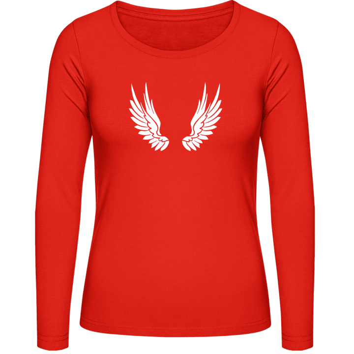 Wings Frauen Langarmshirt contain pic