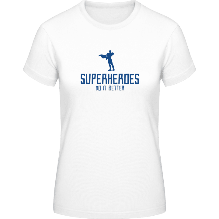 Superheroes Do It Better T-shirt för kvinnor 0 image