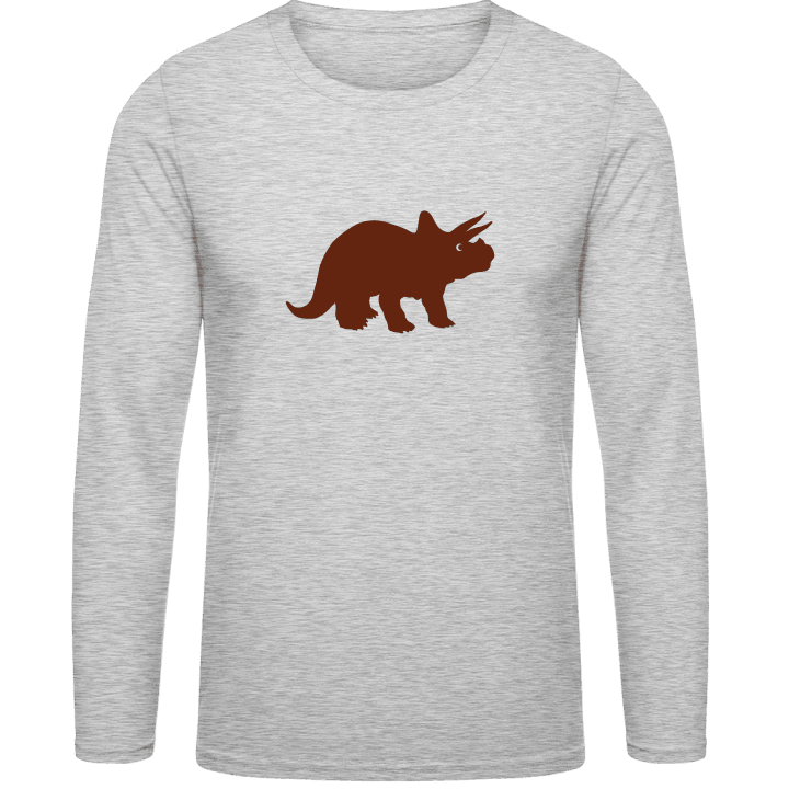 Triceratops Dinosaur Long Sleeve Shirt 0 image