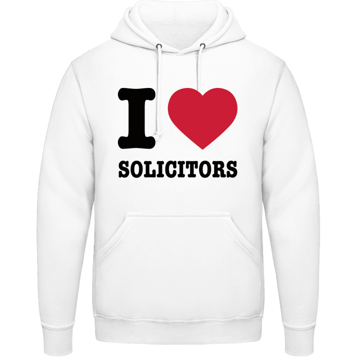 I Love Solicitors Hoodie contain pic