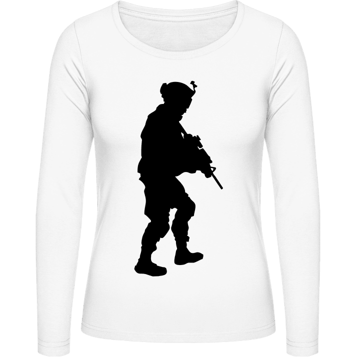 Soldier Special Unit Langermet skjorte for kvinner contain pic
