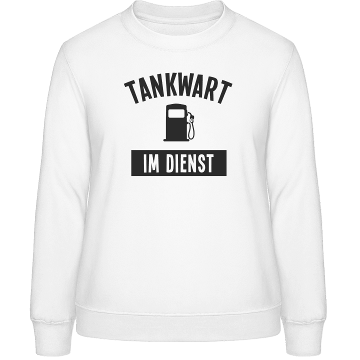 Tankwart im Dienst Frauen Sweatshirt contain pic