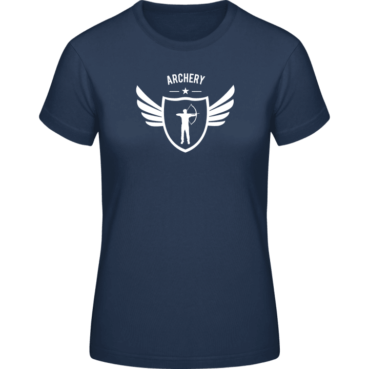 Archery Winged T-skjorte for kvinner contain pic