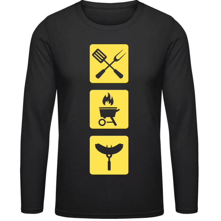 BBQ Tools And Eat T-shirt à manches longues 0 image