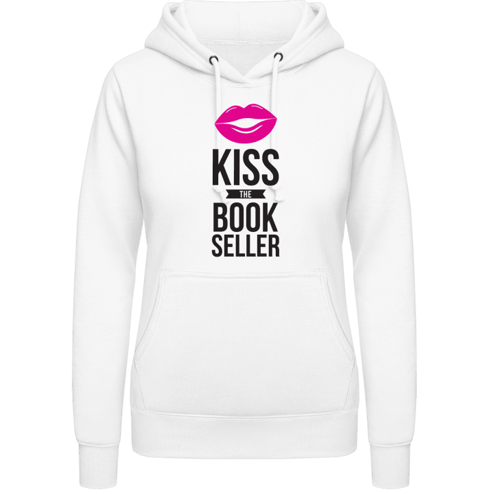 Kiss The Book Seller Vrouwen Hoodie contain pic