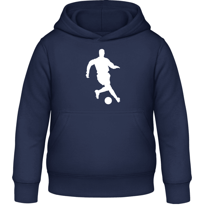 Footballer Soccer Player Kids Hoodie contain pic