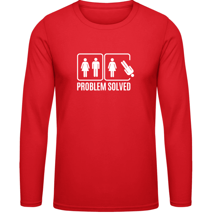 Husband Problem Solved Long Sleeve Shirt contain pic