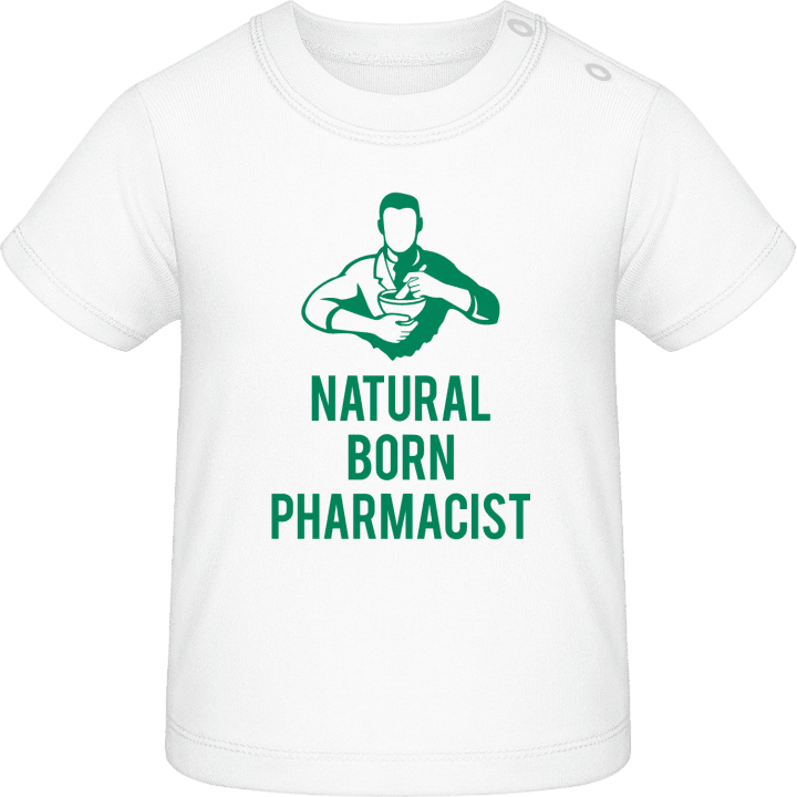 Natural Born Pharmacist Camiseta de bebé contain pic