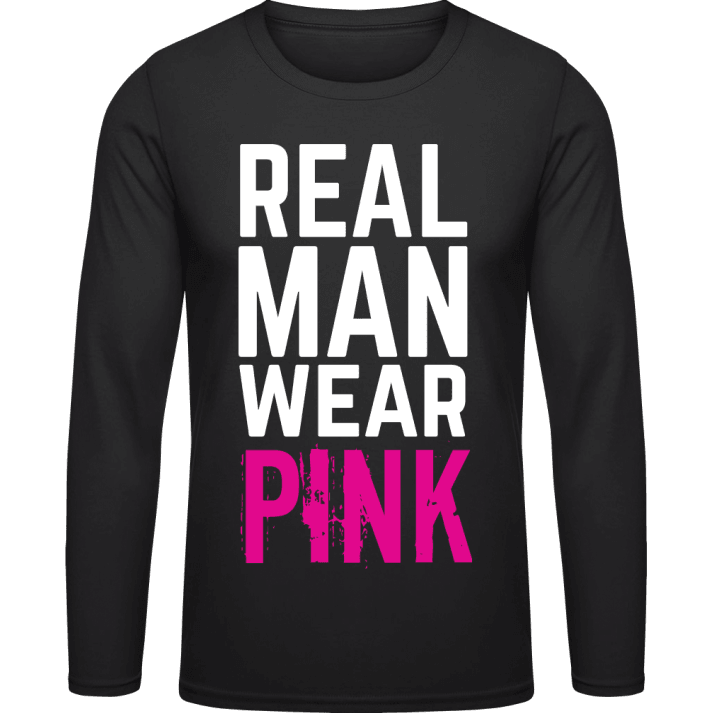 Real Man Wear Pink T-shirt à manches longues 0 image