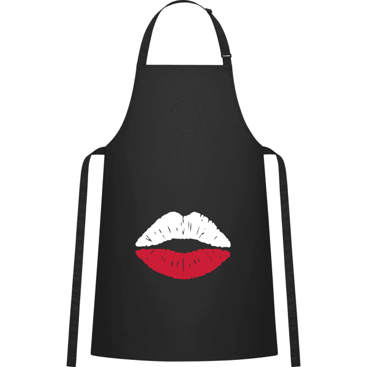 Polish Kiss Flag Tablier de cuisine contain pic