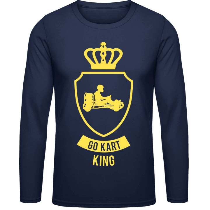 Go Kart King T-shirt à manches longues contain pic