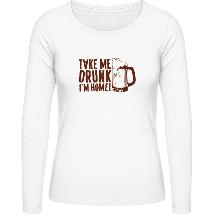 Take Me Drunk Kvinnor långärmad skjorta contain pic