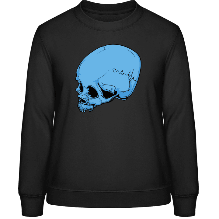 Blue Skull Frauen Sweatshirt 0 image