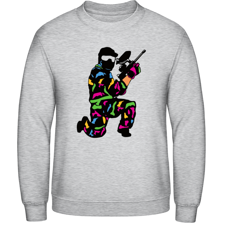 Paintballer Camouflage Sweatshirt contain pic