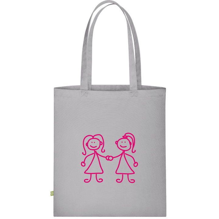 Sisters Girlfriends Holding Hands Cloth Bag 0 image