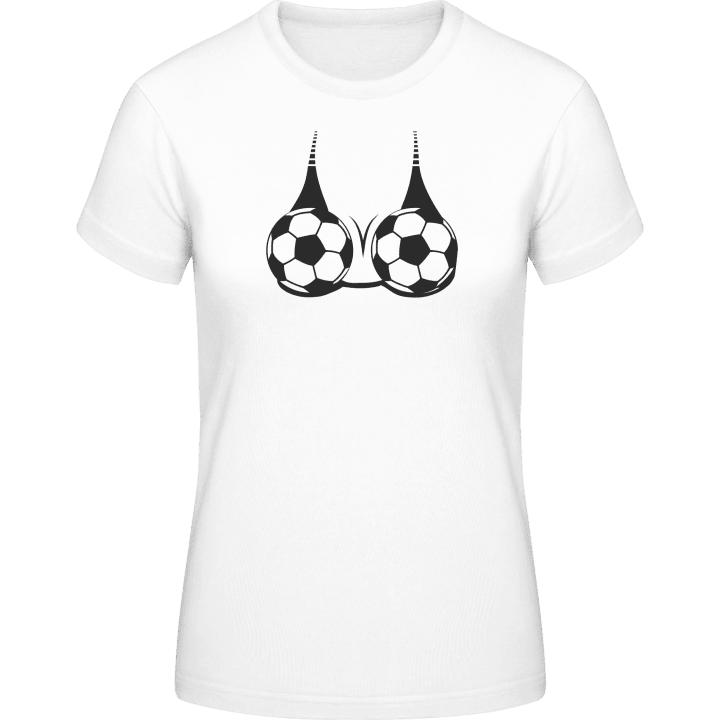 Football Boobs T-shirt för kvinnor 0 image