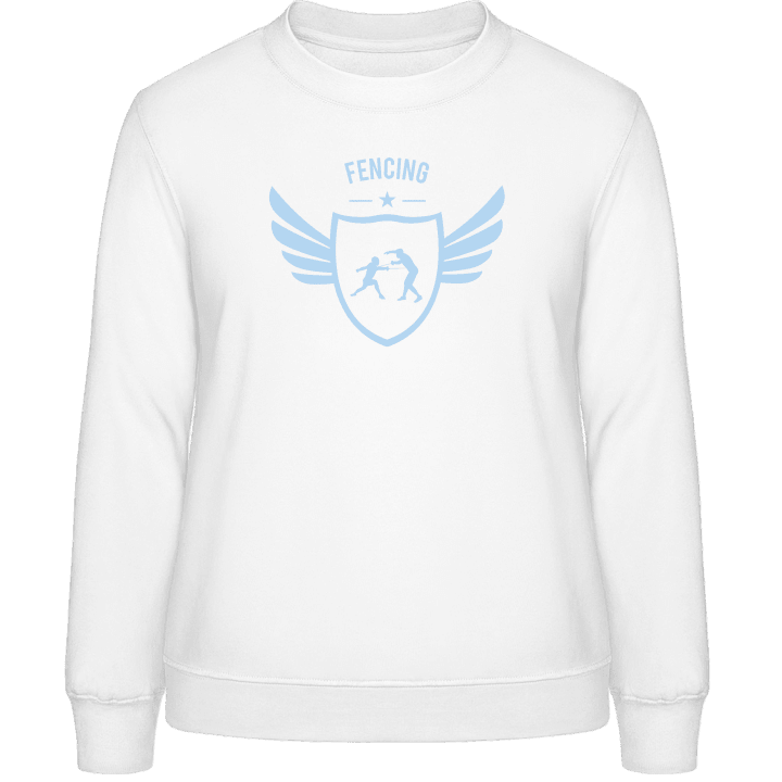 Fencing Winged Sweatshirt för kvinnor contain pic