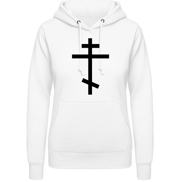 Ortodox Cross Hoodie för kvinnor contain pic