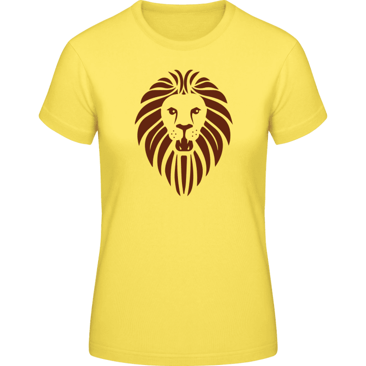Lion Face Simple Frauen T-Shirt 0 image
