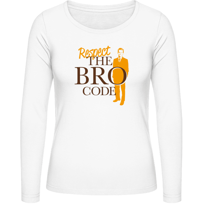 Respect The Bro Code Camicia donna a maniche lunghe 0 image