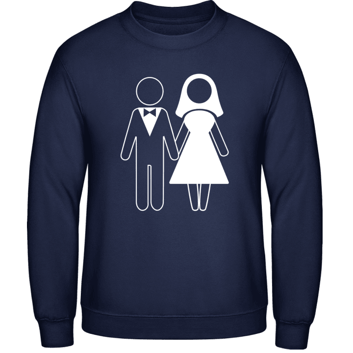 Hochzeit Ehepaar Sweatshirt 0 image